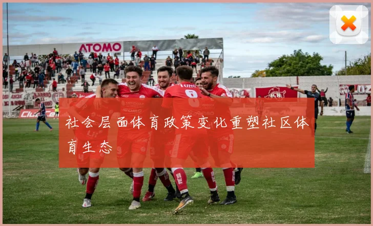 社会层面体育政策变化重塑社区体育生态