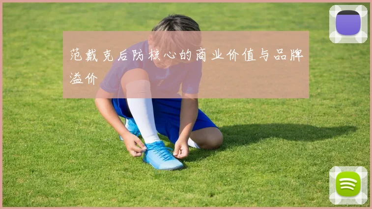 范戴克后防核心的商业价值与品牌溢价